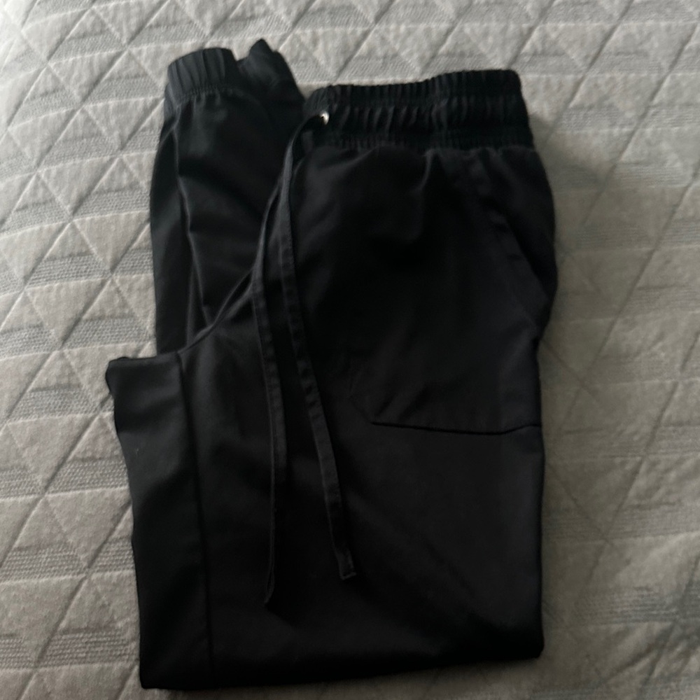 Healing Hands Black Jogger Pants